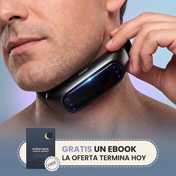 Snore-Responsive Wearable – Under-Chin Vibration Device
