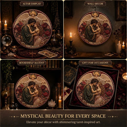 🔥 LAST DAY 49% OFF – 🔮 Premium 5D Diamond 12 Major Arcana Tarot Art Kit | Luxury Flocked Canvas with Scratch-Resistant Non-Fading Diamond Beads DIY Handmade Spiritual Decor 🌙💎✨