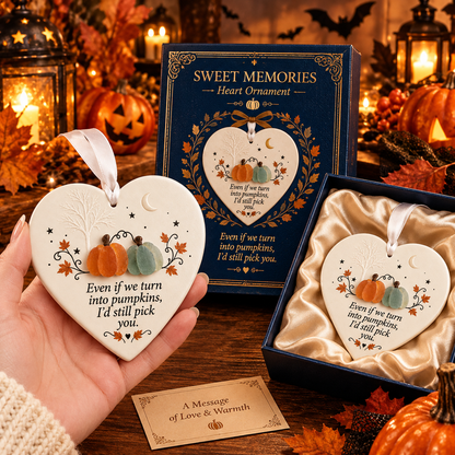 🎃❤️ Fall Family Connection Heart Ornaments | 7 Designs