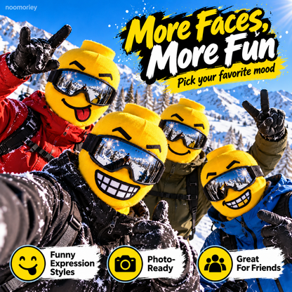 🎭 Funny Printed Ski Balaclava | Full-Face Winter Mask