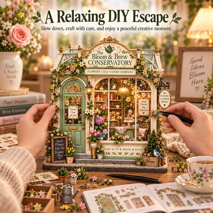 🎄 The Christmas Toy Shop™-DIY 3D Miniature House Kit