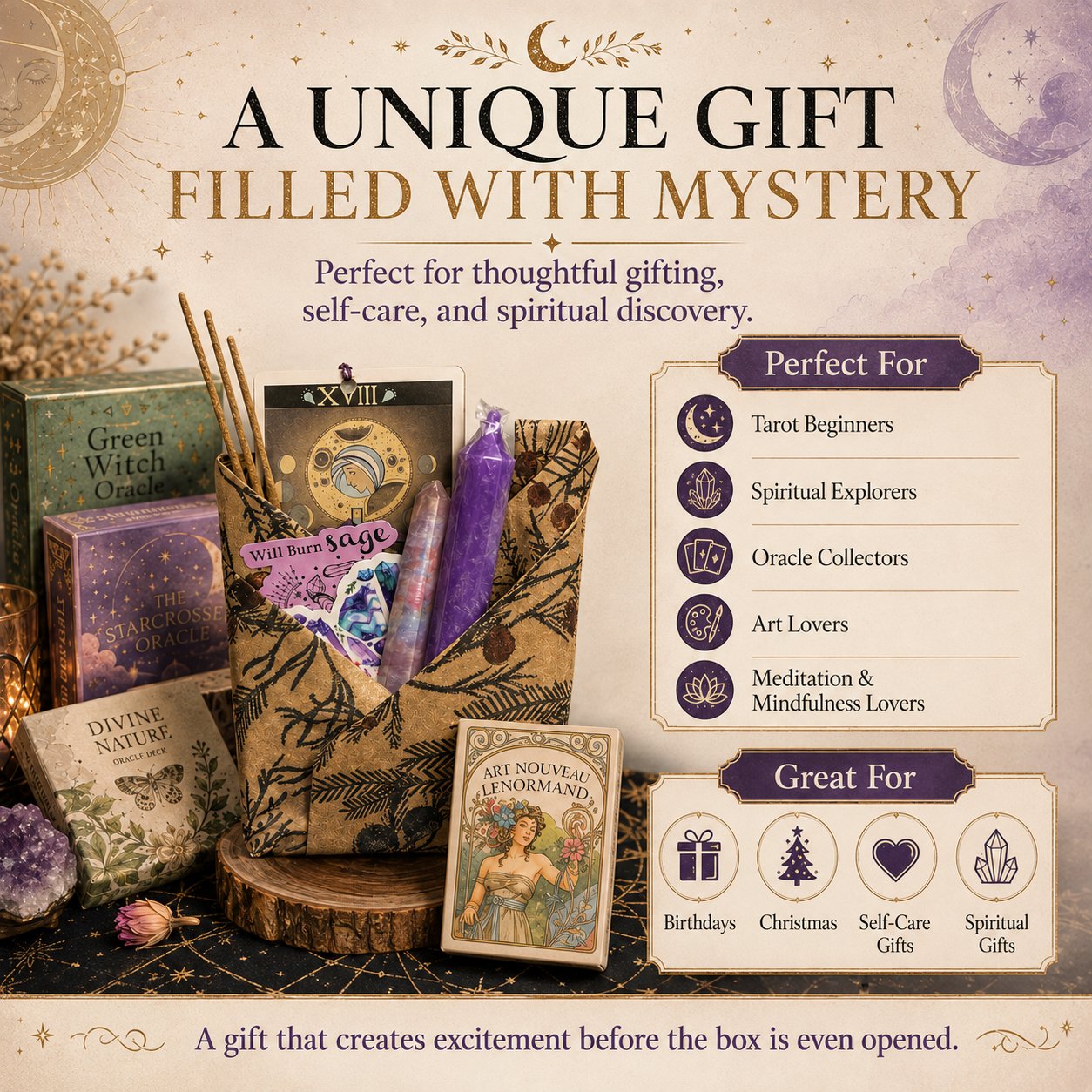 🔮 Blind Date With A Tarot Deck – A Magical Surprise Waiting To Be Discovered