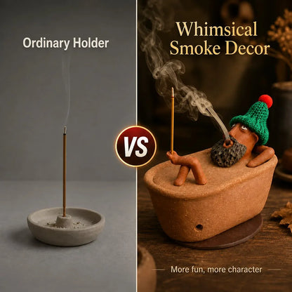 🛁 Handmade Bathtub Incense Burner