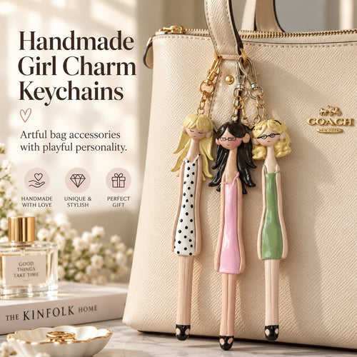 Handmade Girl Style Pendant Keychain👜