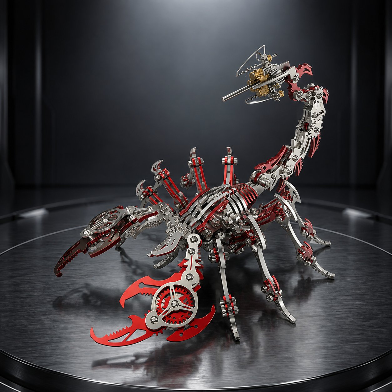 🦂 Build Your Own Mechanical Scorpion — A Steampunk Metal Puzzle Kit That Turns Into A Stunning Desk Art Piece