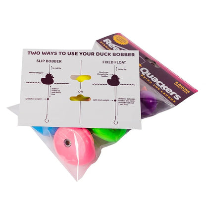 🔥 LAST DAY 49% OFF – 🦆 Reel QuackersTM Duck Fishing Bobber | Colorful Easy-to-Use Fishing Float for Kids, Families & Anglers 🎣✨