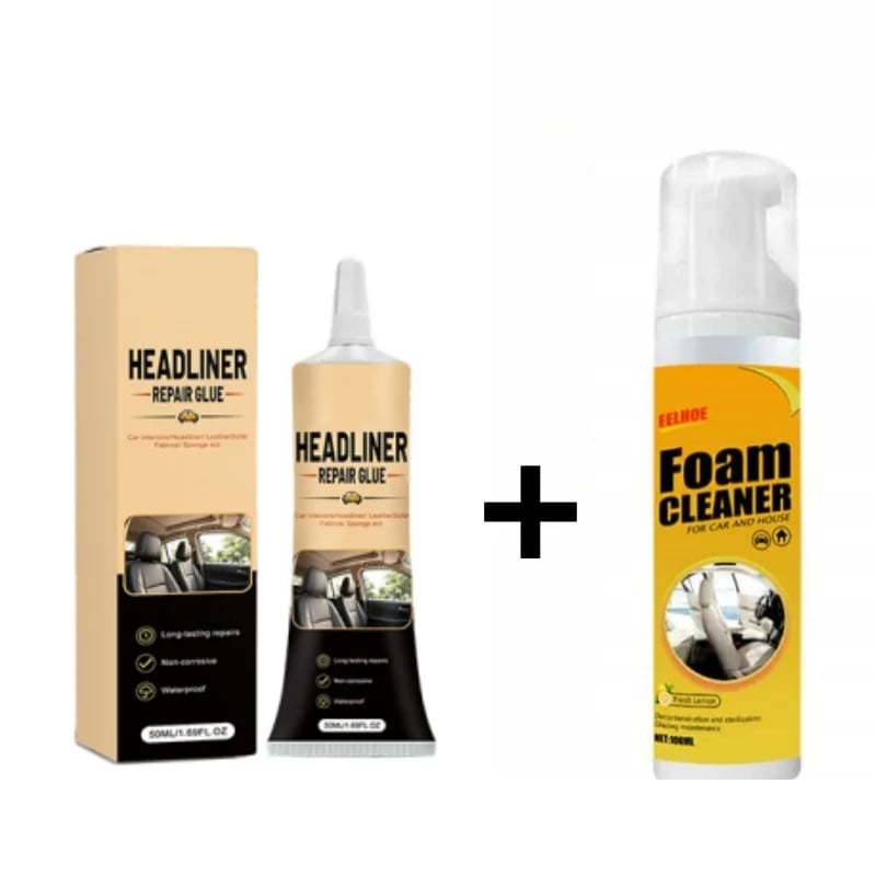 🚗 Waterproof Car Headliner Repair Glue, High Strength Adhesive for Sagging Car Ceiling & Interior