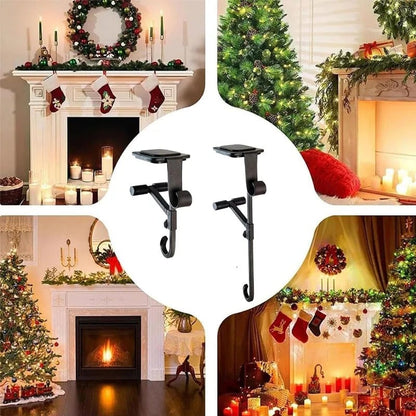 🎅Fireplace Stocking and Garland Hanger