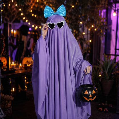 👻 The Viral Sheet Ghost Costume Set: Zero Effort, Maximum Spooky Vibe. ✨