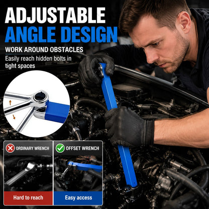 🔧 Universal Offset Socket Wrench Extension