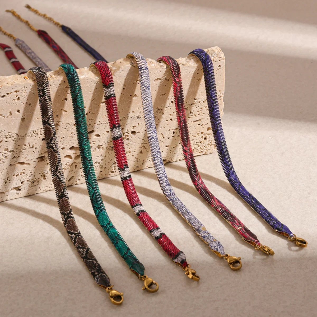 🐍Serpent Statement Necklace – A Symbol of Mystery & Power✨