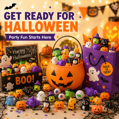🔥Last Day 50% OFF - 🎃30PCS Halloween Mochi Squishy Toys