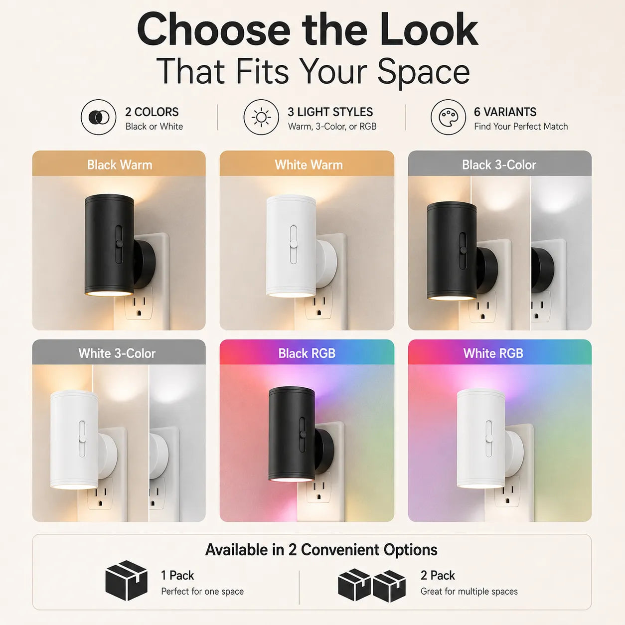 💡 Wireless Cylinder Wall Light — Cozy Glow Anywhere, No Wiring Needed! ✨🏠