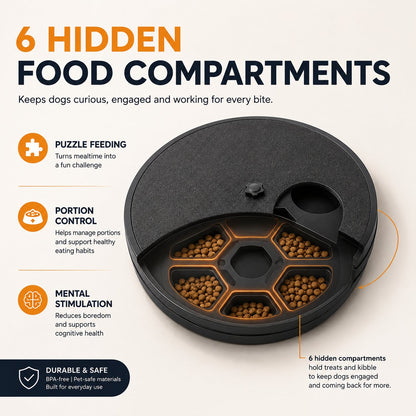 3-in-1 Dog Enrichment Feeder