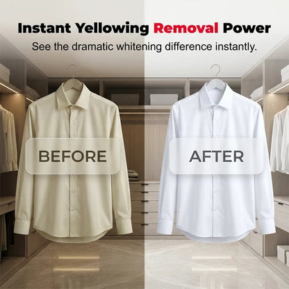 📍 Deep Cleaning Laundry Whitening Sheets ✨🧺 Powerful Stain Remover Brightening Fabric Laundry Cleaning Sheets