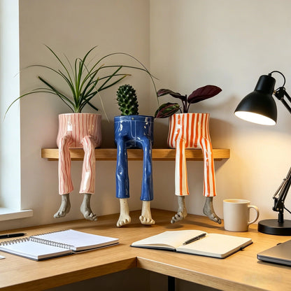 🪴✨Creative Sitting Planter Collection