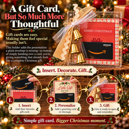 💯🔥 50% OFF -🎄Christmas Gift Card Keepsake Frame