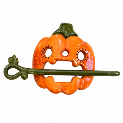 Halloween Ceramic Hair Claw & Pin – 4 Spooky Styles
