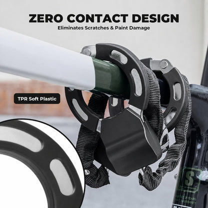 Flexible Chain Lock for Bikes, Scooters & Helmets