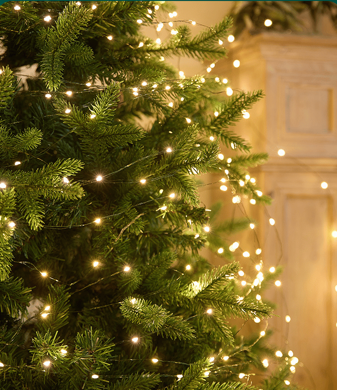 Christmas Tree LED Light String Christmas Atmosphere Decoration Lights