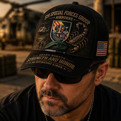 🗡️U.S. Army Special Forces “De Oppresso Liber” Tribute Cap