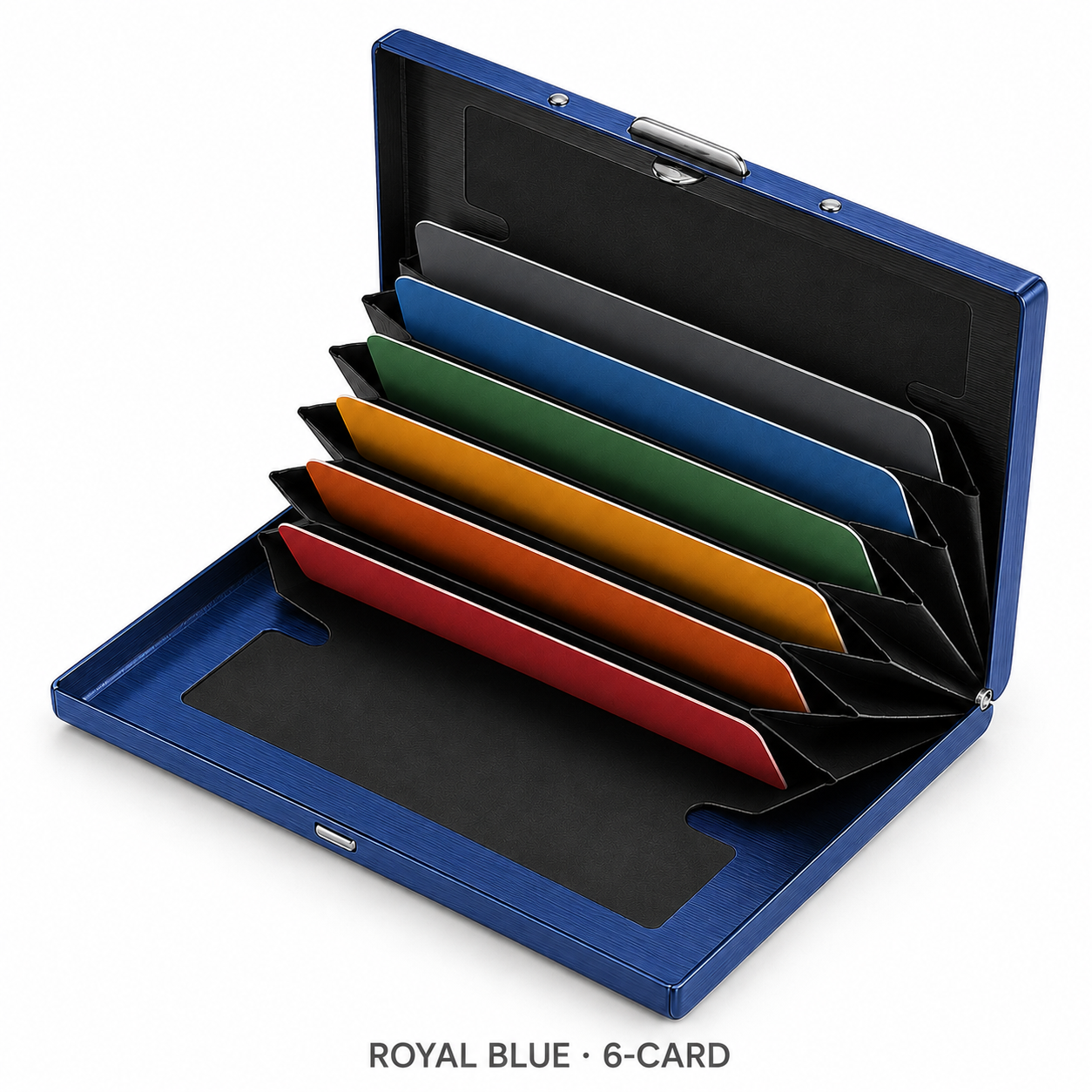 🔥RFID-Blocking Stainless Steel Card Wallet – Organized, Secure & Pocket-Ready 🔒