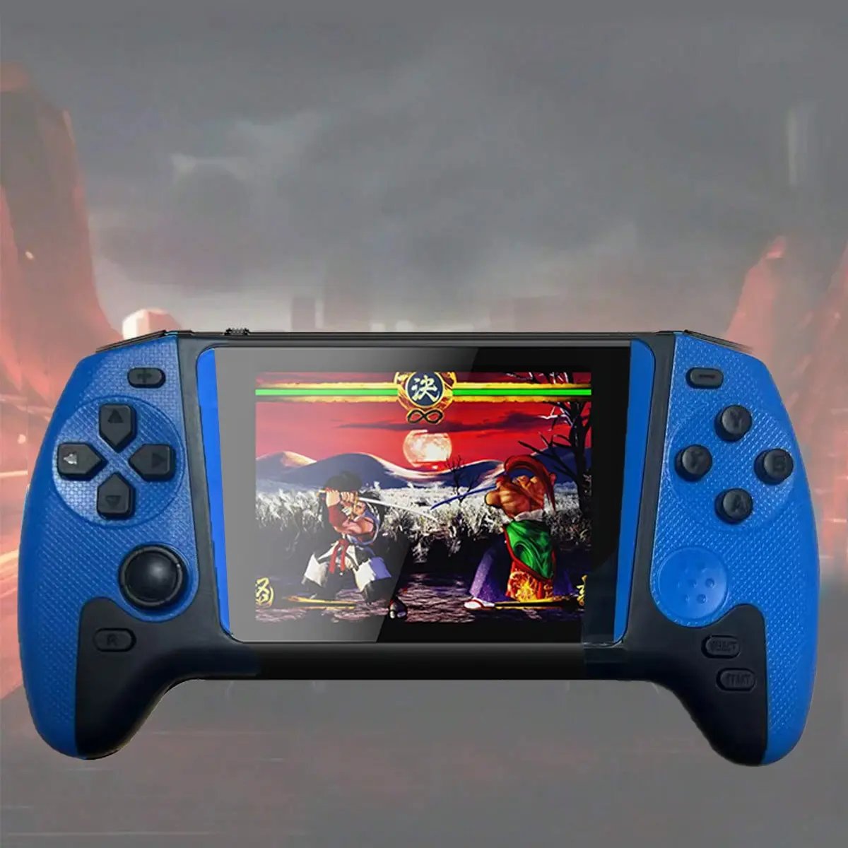 Portable Retro Video Handheld Games Console, 3.5-Inch Joystick, 500 Game Library, Wireless Controller, Rechargeable Battery, TV Connection
