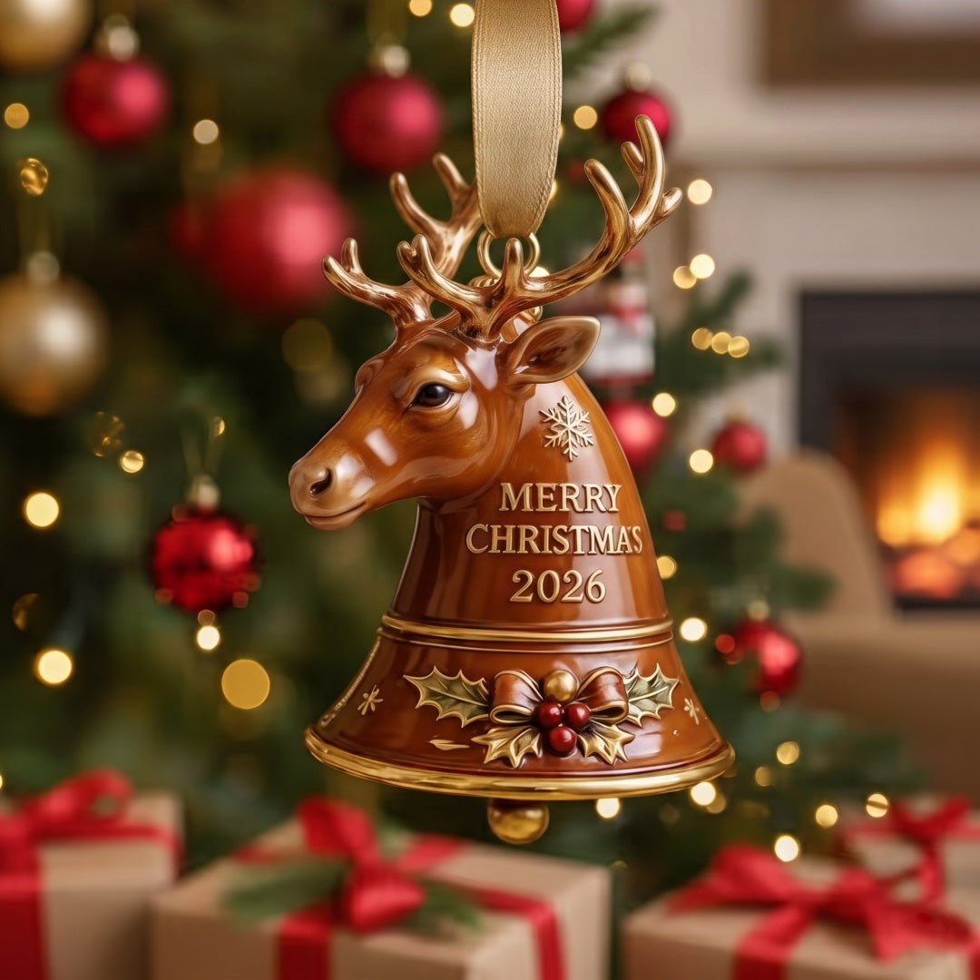 2026 Animal Bell Christmas Ornaments🎄