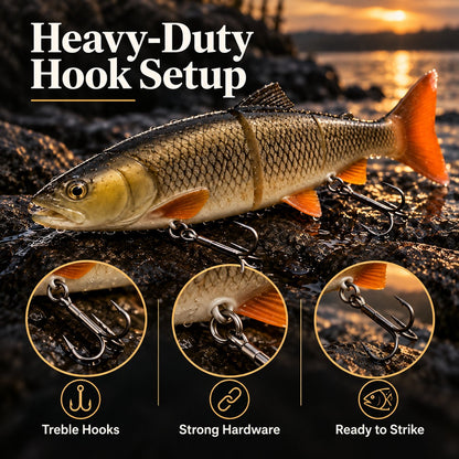 Giant Trout Multimodal Bait🎣