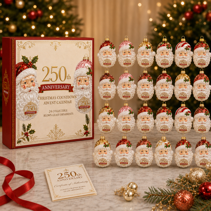 🔥Santa Claus  Christmas 24-Day Countdown Calendar