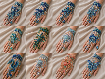 🔥 LAST DAY 49% OFF – 🌊 DIY Ocean Beaded Hand Bracelet Kit | Create Sea-Inspired Wearable Art with Colorful Beads, Ocean Charms & Jewelry Details 🐚💎✨