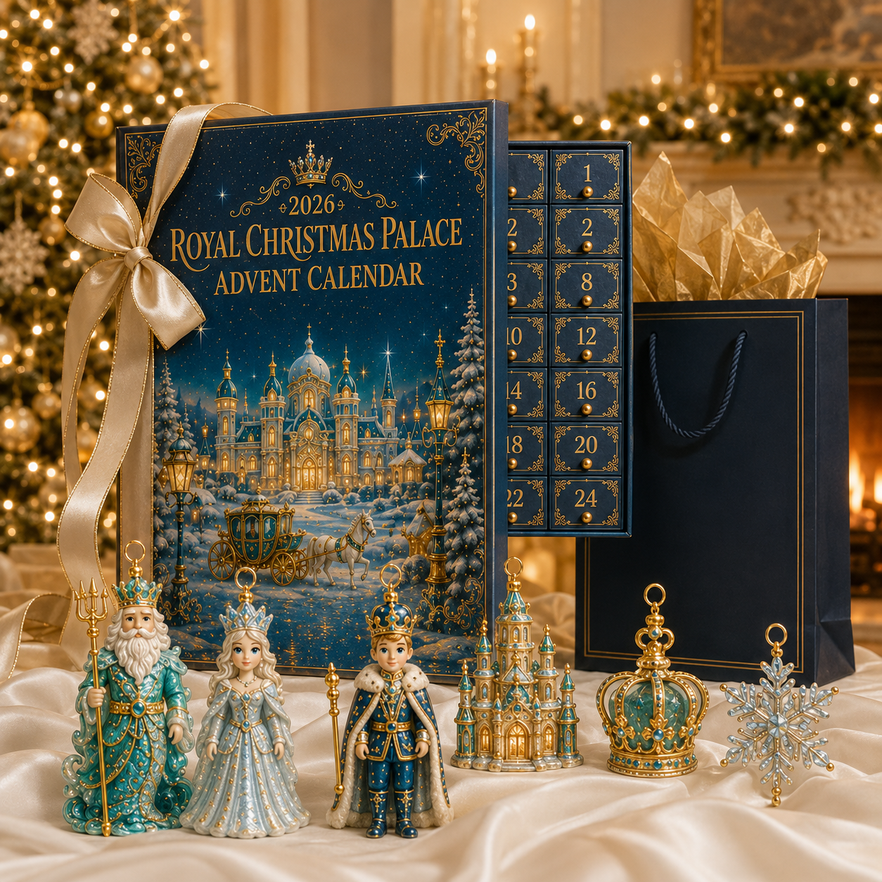 ❤️✨2026 Royal Christmas Palace Luxury Countdown Gift Set