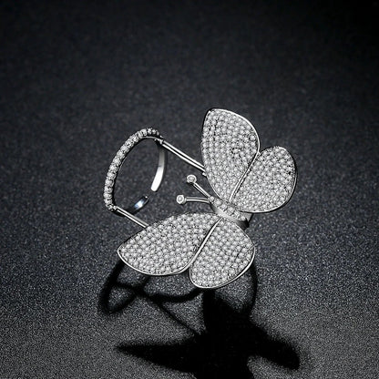 🦋💎The Butterfly Ring That Flutters When You Move