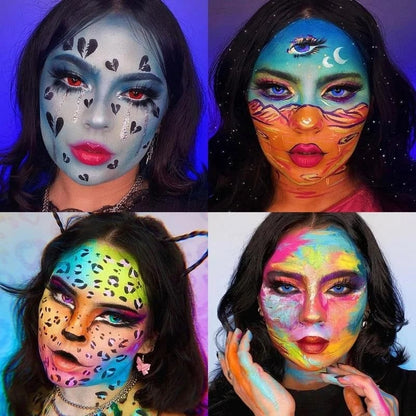 🔥HOT SALE🔥🎃Halloween Early Sale🎨 20-Color Face & Body Oil Paint Palette