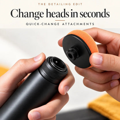 🚗 3-in-1 Cordless Car Polisher – 12,000 RPM Rechargeable Tool