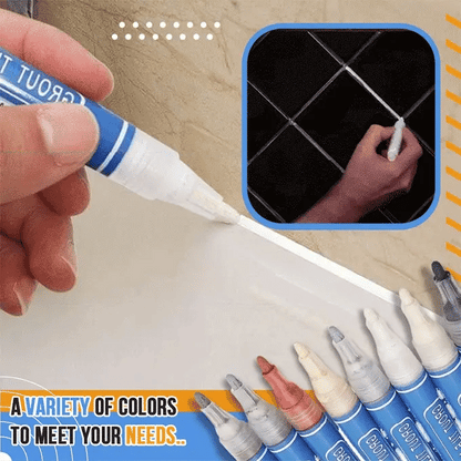 📍Tile Grout Repair Coloured Pencil