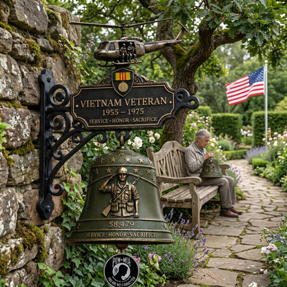 🔔 Last Day Promo: 50% OFF - Veteran Tribute Wall Bell