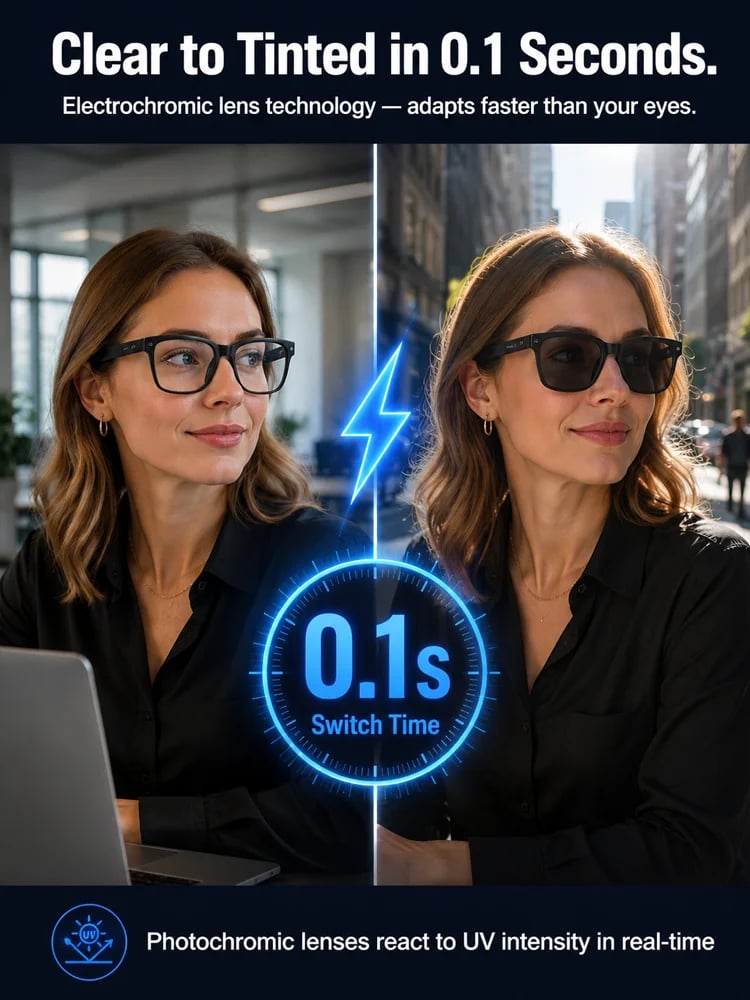 PulseAI Smart Audio Shades 🕶️🎧