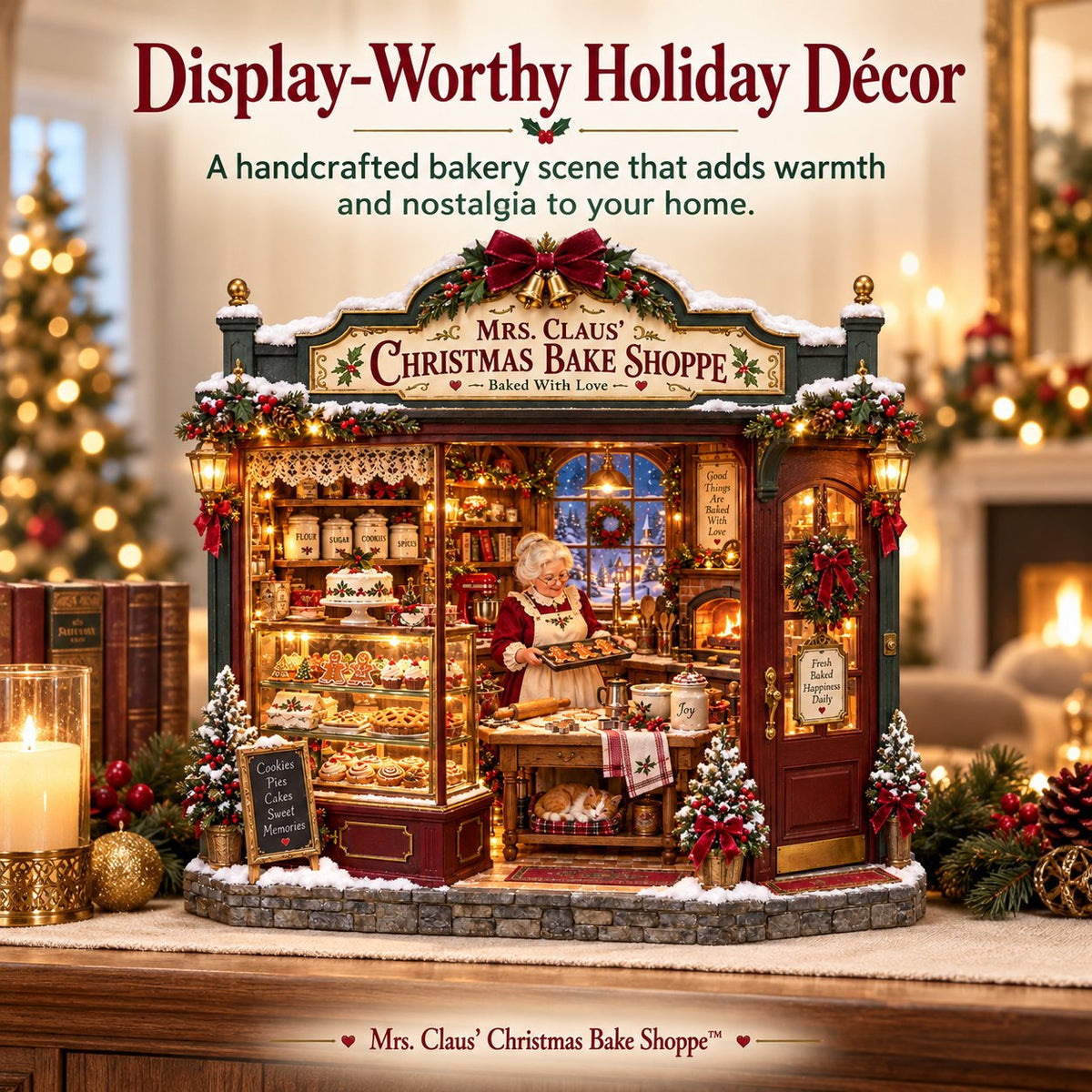 🧁 Mrs. Claus’ Christmas Bake Shoppe DIY Kit 🎄