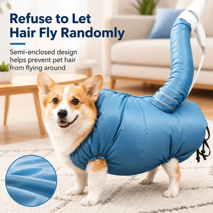 Hands‑Free Pet Drying Bag Quick‑Dry
