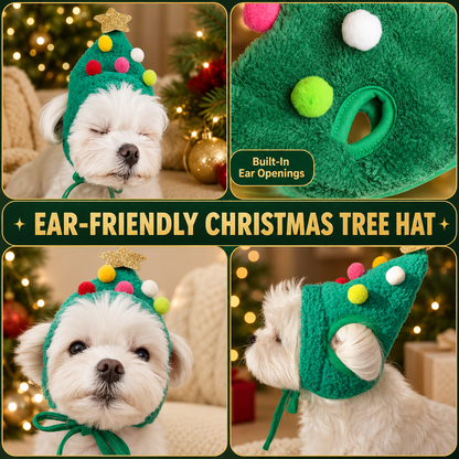 Last Day Promotion 48% OFF-🎄Adorable Christmas Tree Pom-Pom Hat 🔥