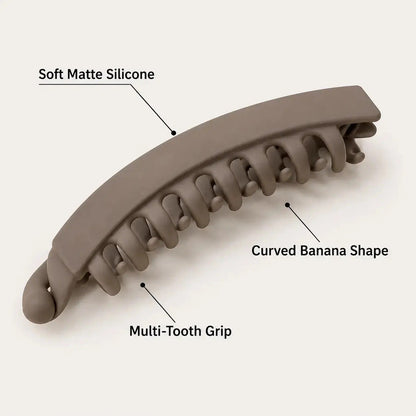 3 PCS Banana Hair Clips for Women, Cute and Stylish French Hair Claw Clips