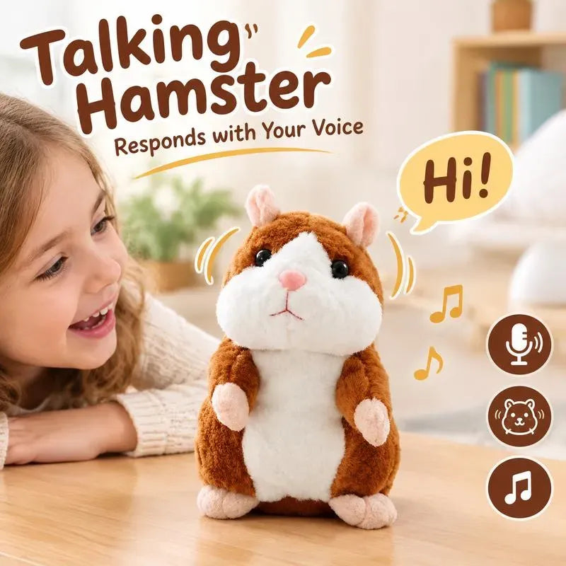 Talking Hamster Plush