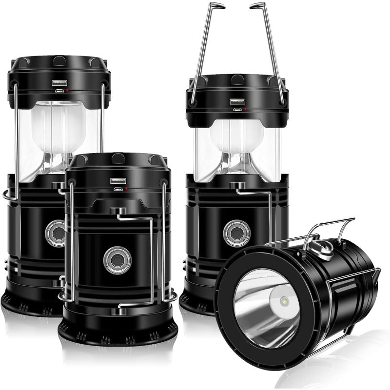 Rechargeable LED Solar Camping Lantern