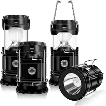 Rechargeable LED Solar Camping Lantern