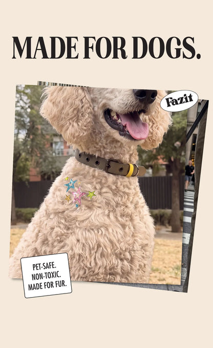 💫Temporary Dog Fur Tattoos – Waterproof, Pet-Safe & Easy to Remove | 4 Patches Per Pack🐾