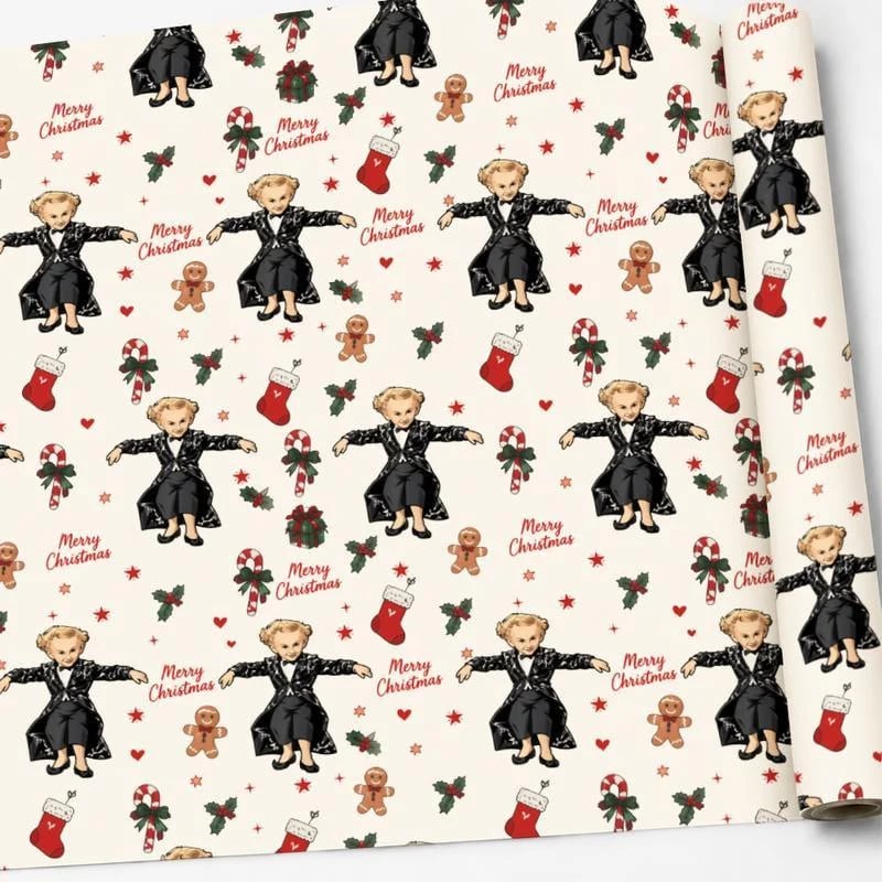 🔥Buy More Save More🔥 - 🎄🎁Iconic 'JD' Meme Christmas Wrapping Paper