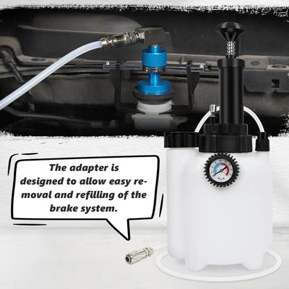 ⚡Special Discount | Adjustable Brake Bleeding Adapter with 4 Quick Couplers for Brake Fluid Changer