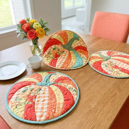 Cozy Pumpkin Patch Mat Sewing Template Set