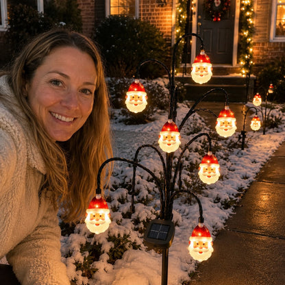 ⏳ Last Day 49% OFF – 🎄Solar Christmas Character Pathway Stake Light Collection | 5 Festive Designs with Warm White LEDs, Automatic Dusk-to-Dawn Lighting & Easy Ground-Stake Setup ✨